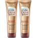 L'Oreal Paris EverCreme Sulfate Free Shampoo and Conditioner Kit for Dry Hair, Triple Action Hydration for Dry, Brittle or Color Treated Hair, with Apricot Oil, 8.5 Ounce, Set of 2 Shampoo & Conditioner set 2 Count (Pack o