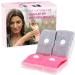 Cozy Racoon Acupressure bracelet against nausea during pregnancy I Effective and without side effects I practical transport box I bracelets 4 pieces (2x pink 2x gray) 2 pink 2 gray