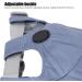 Adjustable Pet Baseball Hat for Dogs - Sun Protection Cap with Ear Holes for Small & Medium Dogs | Outdoor Sport Dog Cap - Blue - Buy Online on GoSupps.com