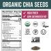 Viva Naturals Organic Raw Chia Seeds - 2 Lbs | Superfood for Health & Wellness - Buy Online on GoSupps.com