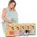 Bisoo Nursing Cover for On the Go - Nursing Adjustable Scarf 100% Muslin Breathable Multifunctional with Storage Bag - Mint
