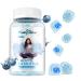 Acetyl L-Carnitine Gummies 1000 MG - Sugar Free L-Carnitine Supplement for Muscular Endurance Brain Health Energy Metabolism - Vegan Non-GMO - Blueberry Flavoured - 60 Counts