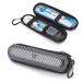 Wilken Electric Toothbrush Case | Universal Travel Case | Odor Free Thermoplastic Shell | Compatible with Oral B Sonicare and More Electric Toothbrush Brands (Carbon Fiber)
