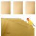 Hamiledyi Bird Gravel Paper, Special Sea Sand Liner for Page, Parrot Cage Gravel Paper Mat, 17x11 Inch Disposable Cushion Pads for Bird Parakeet Budgie 32PCS