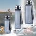 Refyll Sport Drinking Bottle with Fruit Container | BPA-Free Tritan Water Bottle for Sports Fitness School & Office (1L Gray) - Buy Online on GoSupps.com