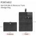 Nail Drill Bit Holder Organizer 33 Holes Nail Drill Bit Holder Wallet Storage Bag for Manicure Tools Efile Nail Grinding Bits Display Portable for Travel or Home (HJ-ZP013-Black) - Buy Online on GoSupps.com