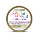OGX Extra Strength Damage Remedy + Coconut Miracle Oil Hair Mask, Extra Hydrating & Softening Anti-Frizz Treatment to Help Repair Hair, Paraben-Free, Sulfated-Surfactants Free, 6 oz