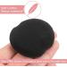 4pcs Makeup Powder Puffs Velvet Triangle Powder Puff Round Soft Powder Sponge Pressed Setting Powder Foundation Puffs for body Face Make up Dry Wet Washable Black&White 2Triangle+2Round (4) 1 count (Pack of 4) - Buy Online on GoSupps.com