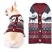 Abrrlo dog sweater christmas dog sweater dog sweater winter pet knitting sweater dog Christmas sweater warm fashion vacation party gift xs reindeer sweater