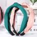 WILLBOND Silk Knot Headbands for Women Girls - 8 Pcs Topknot Solid Color Hair Accessories - Buy Online on GoSupps.com