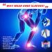 3D X-Type Copper Infused Knee Support Brace for Men & Women | Compression Sleeve for Running ACL Meniscus Tear & Arthritis Pain Relief - Buy Online on GoSupps.com