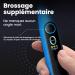 Oclean X10 Smart Sonic Electric Toothbrush - 5 Brushing Modes - 3h Quick Charge - 60 Days Battery Life - 2 Min Timer - Pressure Sensor - IPX7 Blue - Buy Online on GoSupps.com