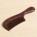 Qiaohome Unisex Sandalwood Comb Women Men Home Travel Wood Anti-Static Fine-Tooth Comb Wooden Handles Hair Comb - Buy Online on GoSupps.com