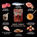 Hunters Sweet Hot Beef Jerky 250g pack Lightly Smoked Beef Jerky High Protein MSG Free Tender slices of Beef infused with spices that warm the palate. 250g (1 x 250g) - Buy Online on GoSupps.com