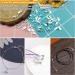 500Pcs Jewelry Making Kit: Fold Over Cord Ends Set with Lobster Claw Clasps, Jump Rings, and Cord Clamp Ends in Silver - DIY Jewelry Accessories - Buy Online on GoSupps.com