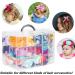 JOYMOMO Hair Bow Holder Organizer - Three-layer Storage Box for Headbands, Clips, Ties, Scrunchies - Baby Girl Hair Accessories Storage - Transparent Organizer for Hair Bows (Accessories Not Included) - Buy Online on GoSupps.com