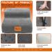 Topmart High Density Foam Pet Steps 2 Tiers - Non-Slip Dog Stairs for Injured, Older Pets - Soft Foam Dog Ladder for Joint Pain Relief - Ideal for Low Sofas, Stairs, and More - Grey - Buy Online on GoSupps.com