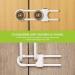 Child Safety Locks for Cabinets & Doors - 4-Piece Set | No Drilling/Screwing Required - Buy Online on GoSupps.com