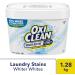 OxiClean White Revive Enzyme Laundry Stain Remover Powder Effective on Grease Blood Wine Stains and More - Colour Safe Chlorine Bleach-Free 1.28 kg Powder (1.28-kg) - Buy Online on GoSupps.com