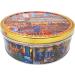Danish Butter & Chocolate Chip Cookies Assortment 400g in Embossed Baker Shop on Portobello Road London W11 Tin Design - Mothers Day Gift - Buy Online on GoSupps.com