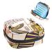 GIAPB Period Bag Sanitary Napkin Storage Bag Period Pouch Travel Makeup Bag Egyptian Tribal Art Color2827