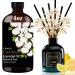 Coconut Essential Oil 4 Fl Oz and Lemon Reed Diffuser 6.7 fl oz Perfect for Christmas Christmas Eve Halloween Thanksgiving New Year's Day Valentine's Day and Easter Gifts