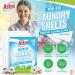 Non-Bio Laundry Detergent Sheets 10pk | Cotton Scent | Washing Powder Sheets | Travel Size | UK - Buy Online on GoSupps.com