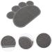 POPETPOP non pet mat litter mat raised cat pad cat mat cats pet crate mat non stick food pad cat rug cat feeding mat Water Feeding cat pad cat deterrent for counters indoor food mat pvc Grey 40x30cm - Buy Online on GoSupps.com