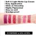 CCbeauty Matte Lipstick Set - 6 Colors Waterproof Long Lasting Nude Lip Stick Gift for Her - Mothers Day Gift Set - Buy Online on GoSupps.com
