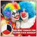 Professional Clown Makeup Kit - Waterproof Oil-Based Face & Body Paint for Halloween Cosplay & SFX Special Effects - Buy Online on GoSupps.com