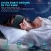 Sunbelebe 3D Sleep Mask for Men & Women - 100% Light-Blocking Improved Rubber Band Earplugs Fog Green - Ideal for Side Sleepers & Travel - Buy Online on GoSupps.com