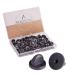 BEADNOVA Rubber Pin Back Butterfly Clutch Backings Pin Cap Replacement for Badges  Lapel Pin (50pcs)