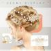 40 Piece Wedding Hair Comb Clips with Faux Pearl, Crystal, and Rhinestone Accents - Bridal Hair Accessories for Women and Girls - Buy Online on GoSupps.com