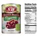 S&W Organic Kidney Beans 15.5 Oz. Can - Pack of 8 | Premium Quality | Buy Now! - Buy Online on GoSupps.com