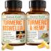 Boswellia Turmeric Curcumin Supplement with Hemp Seeds & Lemon Balm Extract Joint Health & Mobility with Black Pepper for Absorption Natural Joint Supplement