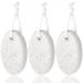3 Pieces Natural Pumice Stone Lava Stone Foot Care Callus Pumice Stone Foot Care Foot Scrubber Stone Skin Exfoliation Natural Pumice Stone Hard Skin Removal for Feet and Hands