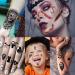 Halloween Temporary Tattoos Kit - 236+ PCS, Zombie Makeup, 3D Bats, Spider Web, Witch, Black Ghost, Pumpkin Face, Fake Scar Tattoo Stickers for Kids and Adults - Buy Online on GoSupps.com