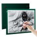 RTjoy A4 LED Light Pad  USB Powered Drawing Board  Adjustable Brightness Tracing Box Ideal for Diamond Painting  Weeding Vinyl  Viewing Slides  Stenciling  Embossing  Quilting Stencils (Green) A4 Light Pad (Green)