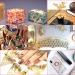 Yuegit 100 Pieces Imitation Gold Leaf Sheets - 5.5X5.5 Inch - Perfect for Craft Gilding and Home Decoration - Buy Online on GoSupps.com