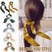 Benaton 6-Piece Chiffon Bowknot Hair Ties | Vintage Floral Ponytail Holders for Girls & Women - 6 Color Styles - Buy Online on GoSupps.com