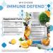 Immune Defense Support Supplement 8 in 1 w/ Zinc 50mg Quercetin Vit C 1000mg Vitamin D3 5000 IU Elderberry Turmeric Curcumin Ginger Echinacea - Immunity System Booster Adults Vegan - 60Ct (2) - Buy Online on GoSupps.com