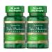 Puritan's Pride Triple Mushroom Complex Reishi Maitake & Shiitake Extracts Organic Mushroom Extracts 60 Vegetarian Cpasules