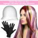 Silicone Highlight Cap Set with Gloves, Brush, Ear Covers - Hair Coloring Kit for Women & Men - Buy Online on GoSupps.com
