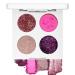 wet n wild Eyeshadow Fantasy Makers Fantasy Makers Pigment Palette  Metallic Shimmer Eye Makeup  Pink Blue Me Away Pink-Palooza