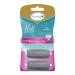 Amope Pedi Perfect Electronic Foot File Refills, Extra Coarse Rollers for Feet, Removes Hard and Dead Skin - 2 Count