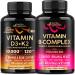 NUTRAHARMONY Vitamin B Complex & D3 K2 Capsules