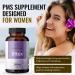 HERBAMAMA Organic Vitex Chasteberry Supplement for Women - Vegan 1000mg 100 Capsules - Buy Online on GoSupps.com