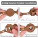 Oopsdoggy Leather Airtag Cat Collar with Bells - Durable Light GPS Collar for Cats & Small Dogs - Apple Airtag Holder - Perfect for Puppies (Light Brown) - Buy Online on GoSupps.com