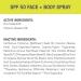 Raw Elements Face + Body Spray SPF 50 Mineral Sunscreen - Reef Safe, Water Resistant, Cruelty-Free - 2oz Aluminum Bottle - Buy Online on GoSupps.com