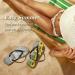 Shop Mnsruu Autumn Sunflower Wooden Board Flip Flops | XXL for Men & Women | Perfect for Home Hotel Spa & Travel - Buy Online on GoSupps.com